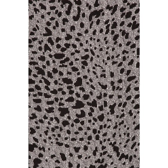 Rag & Bone Christie Silk Top Animal Cheetah Print Button Blouse Gray XS H14190 - Picture 15 of 16